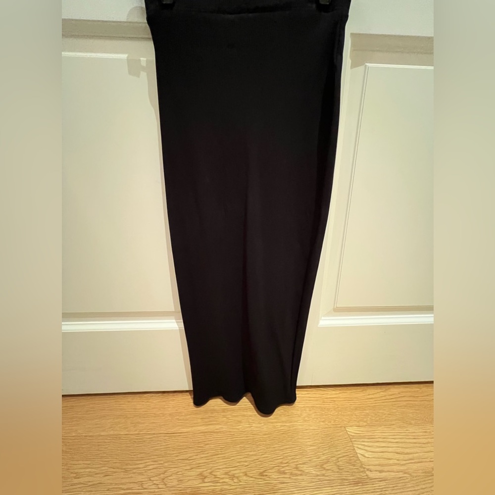 The Fashion Poet Long Ribbed Skirt